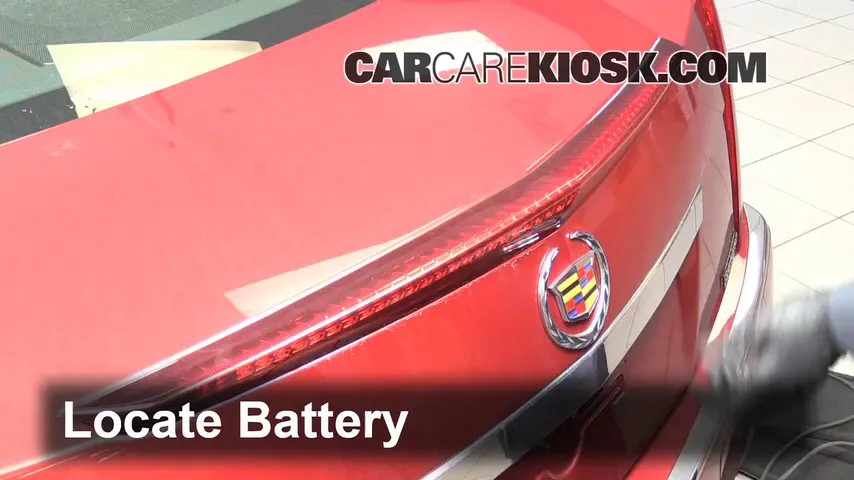 2010 Cadillac CTS 3.0L V6 Sedan Batterie Changement